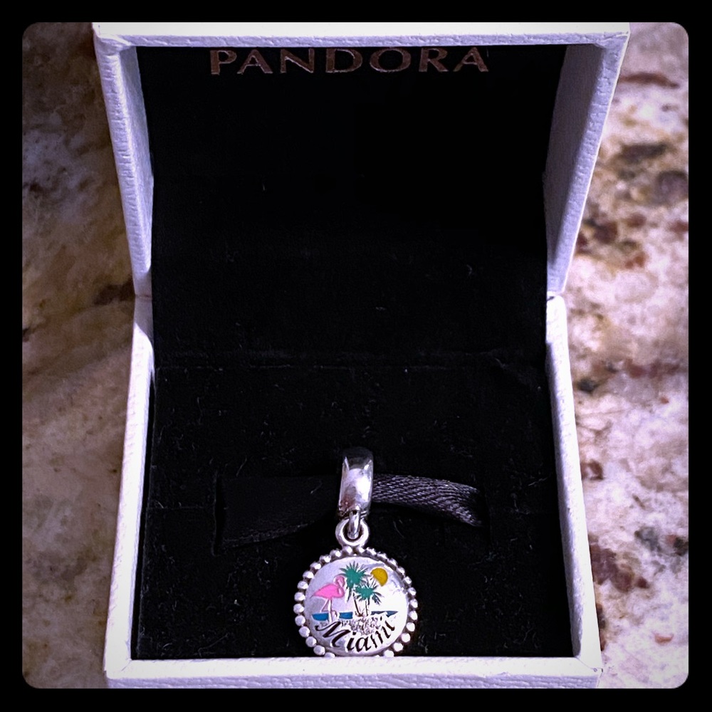 Pandora Florida Exclusive Miami 🦩Beach Charm